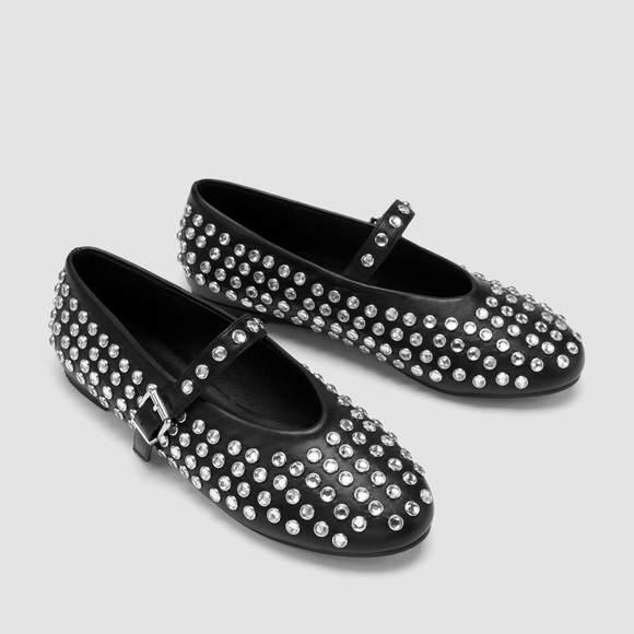 Crystal embellished ballet flats - Picture 2 of 10